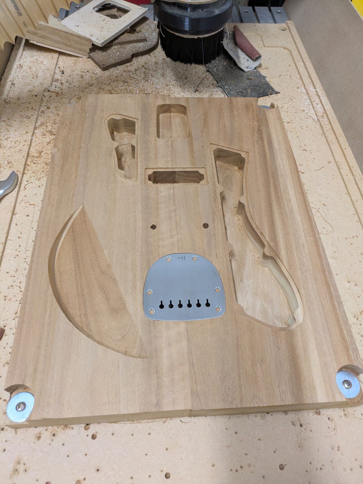 The lutherie workshop