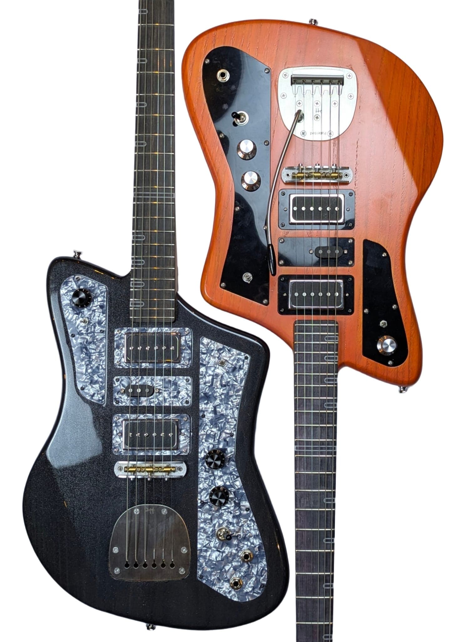 Handcrafted offset guitar